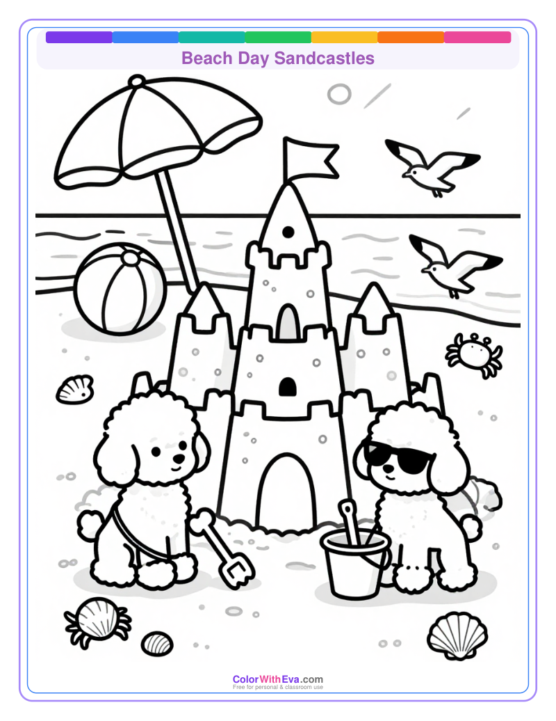 Beach Day Sandcastles thumbnail