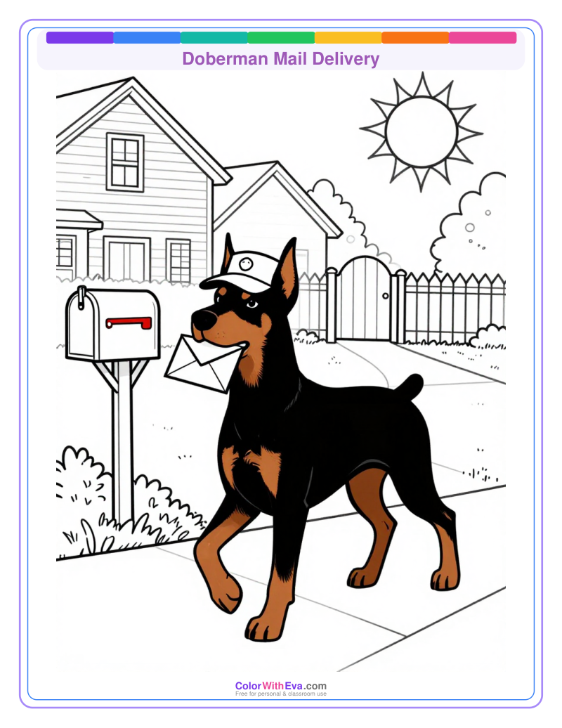 Doberman Mail Delivery preview
