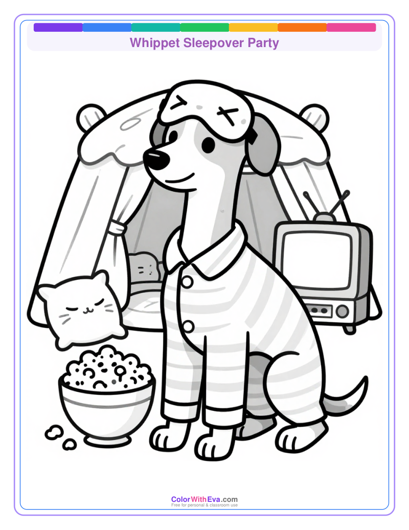 Whippet Sleepover Party preview