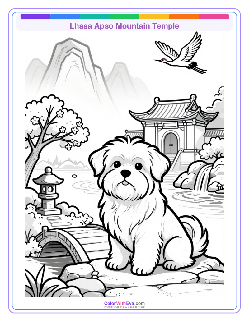 Lhasa Apso Mountain Temple preview