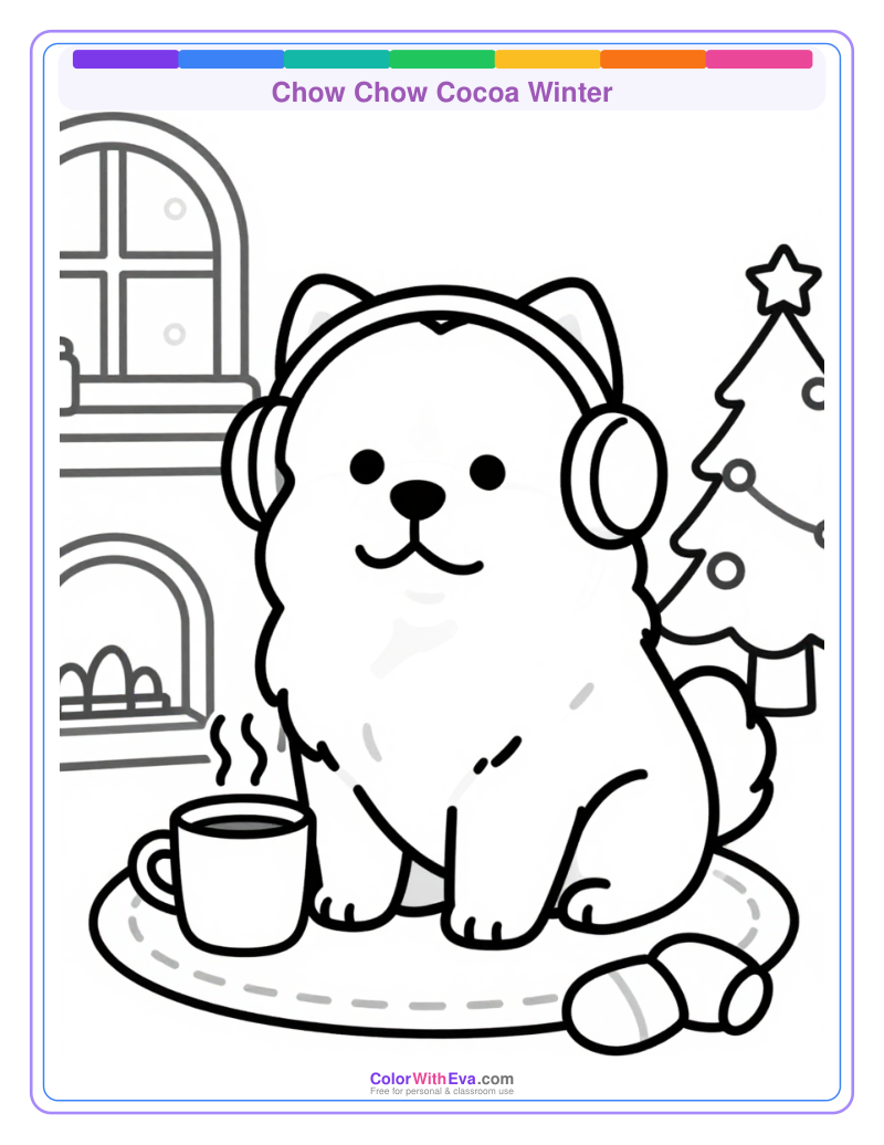 Chow Chow Cocoa Winter preview