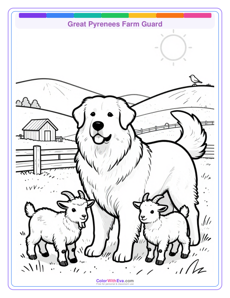 Great Pyrenees Farm Guard preview