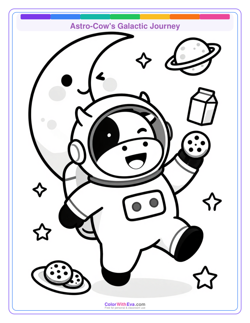 Astro-Cow's Galactic Journey thumbnail
