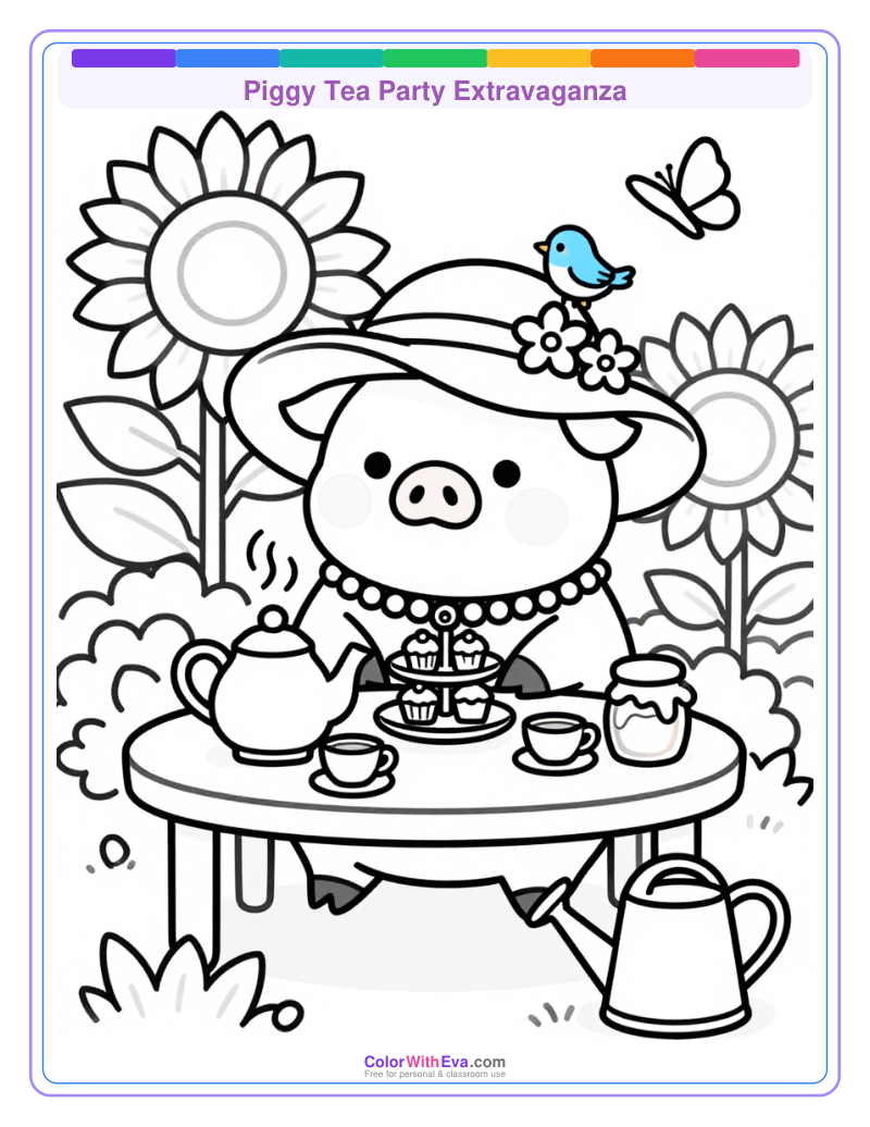 Piggy Tea Party Extravaganza thumbnail