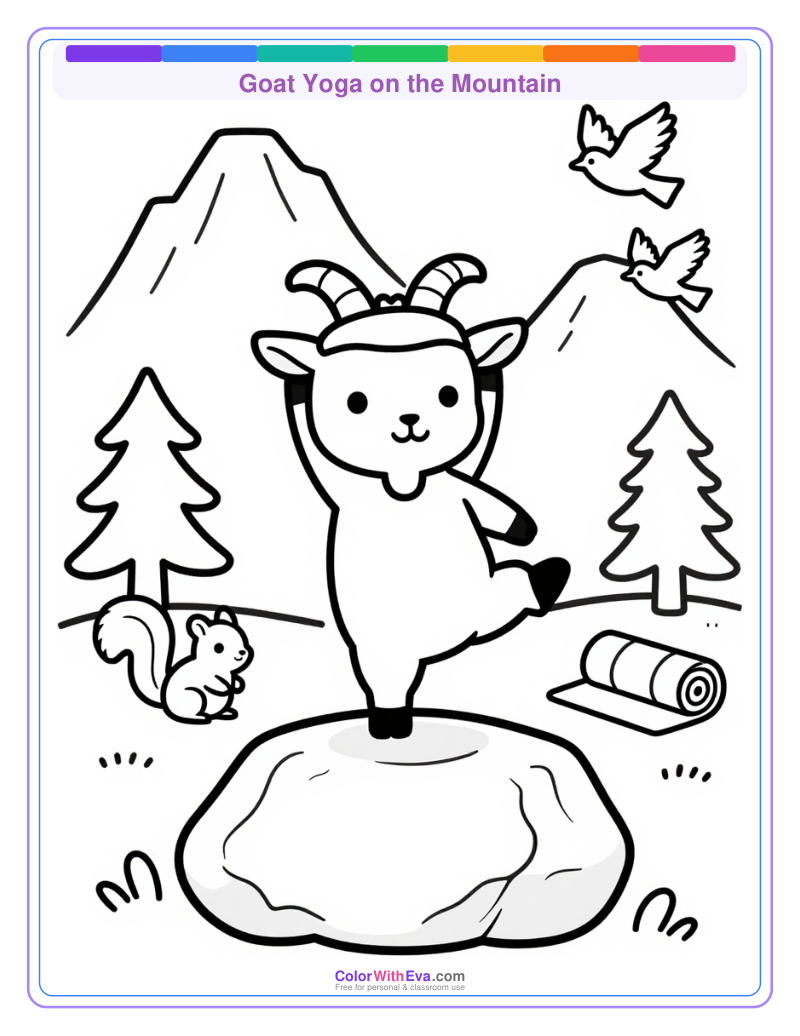 Goat Yoga on the Mountain thumbnail