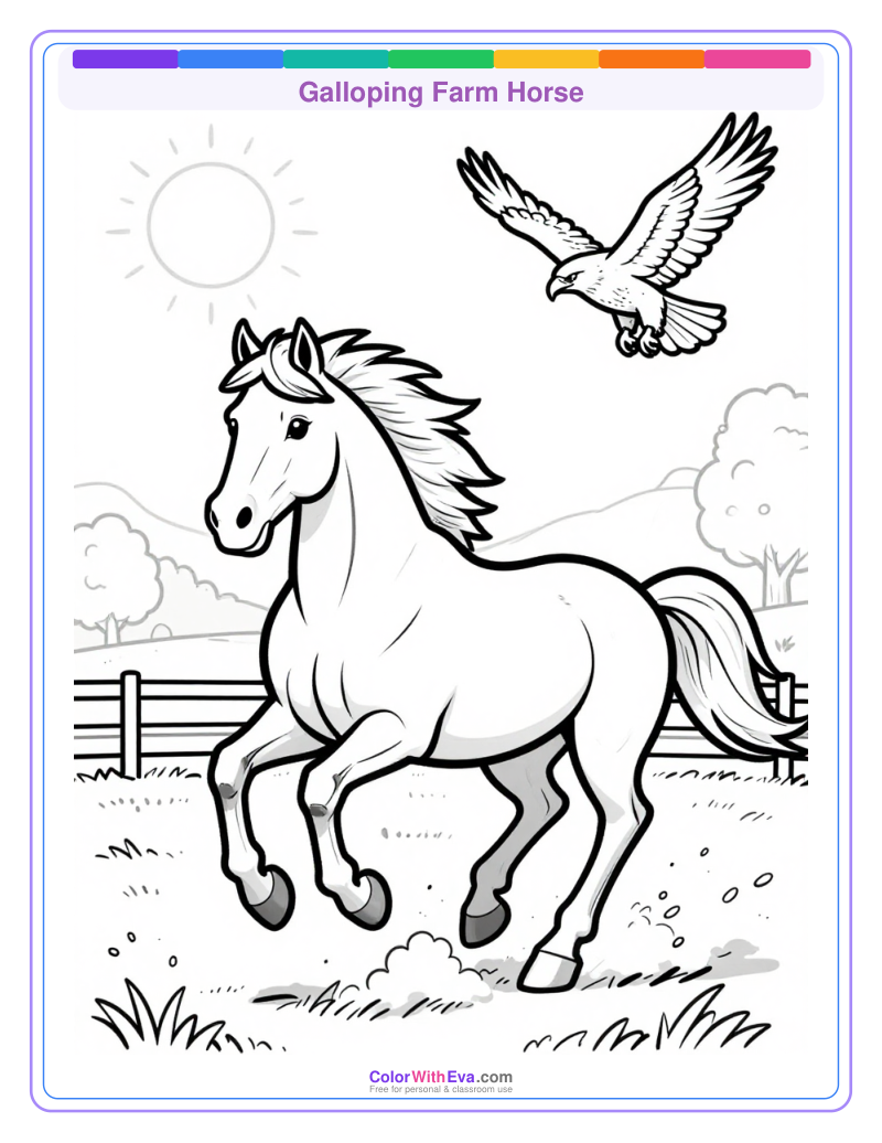Galloping Farm Horse preview