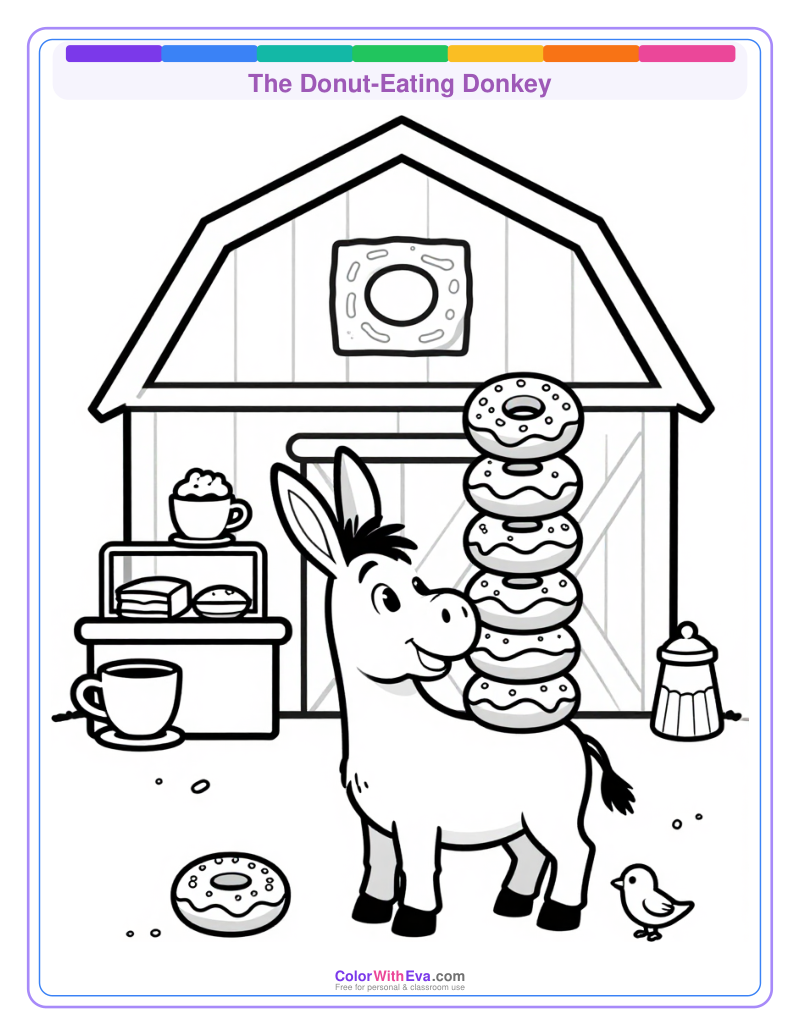 The Donut-Eating Donkey thumbnail