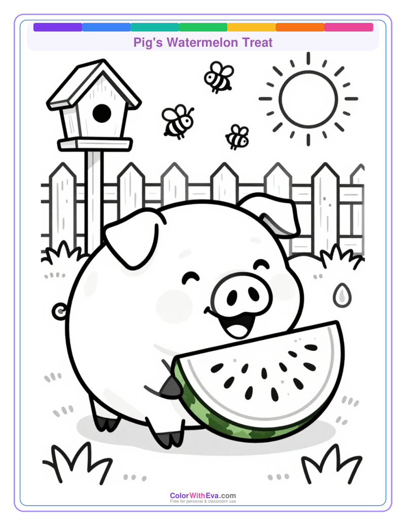 Pig's Watermelon Treat preview