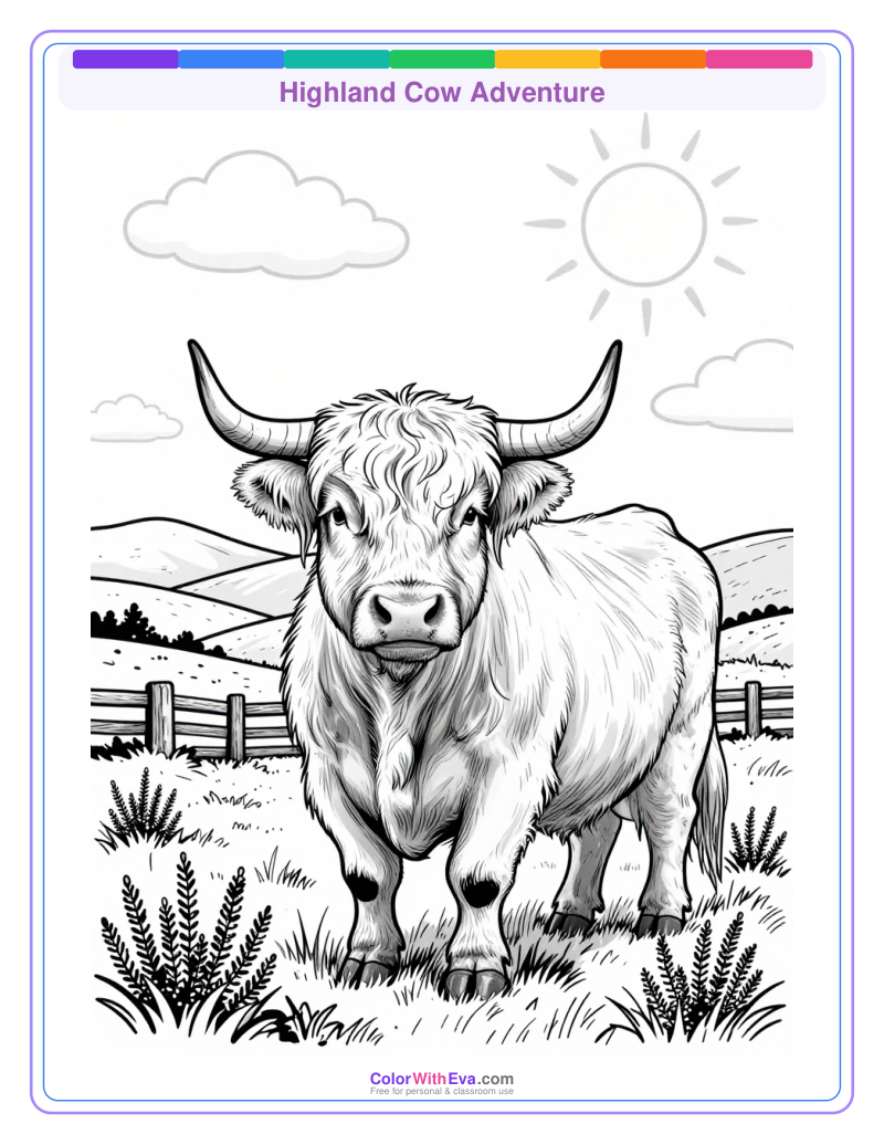Highland Cow Adventure preview