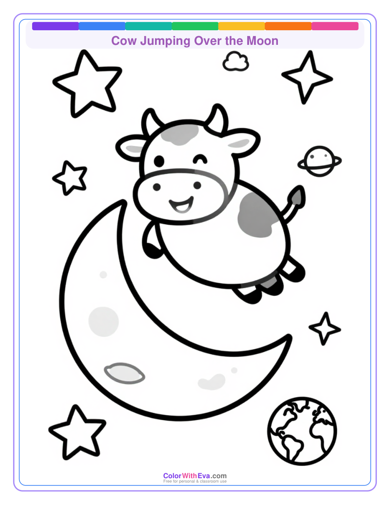Cow Jumping Over the Moon thumbnail