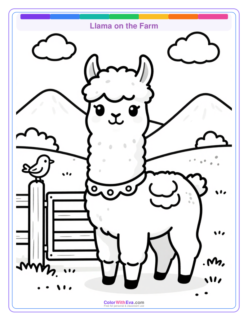 Llama on the Farm preview