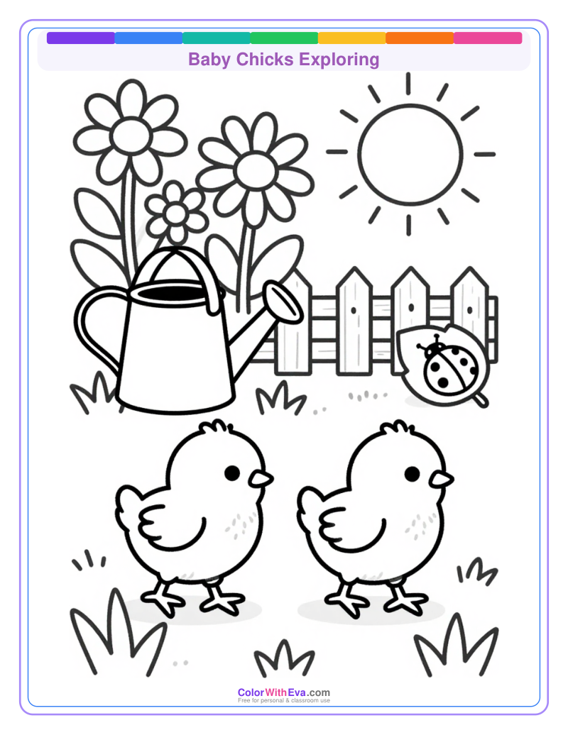 Baby Chicks Exploring preview