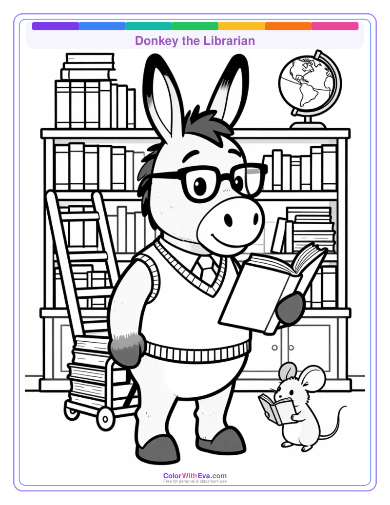 Donkey the Librarian thumbnail