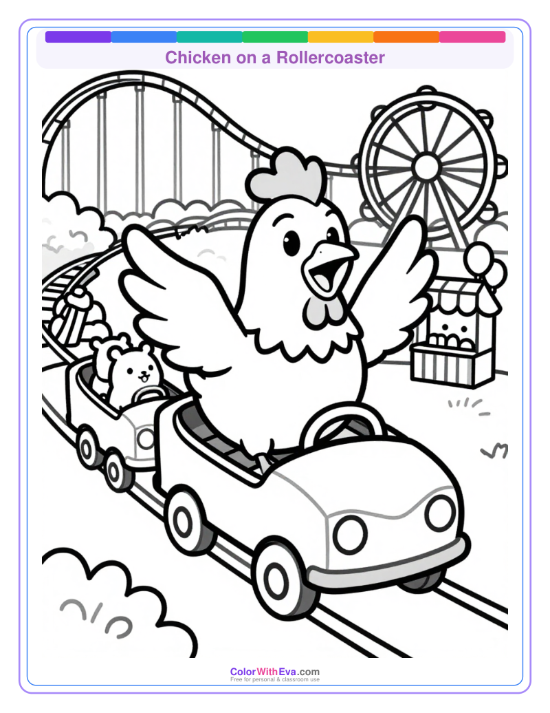 Chicken on a Rollercoaster thumbnail
