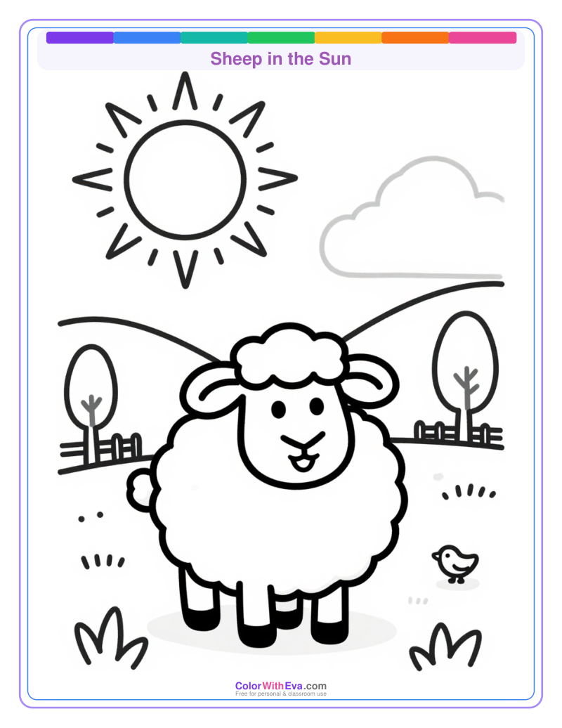 Sheep in the Sun preview