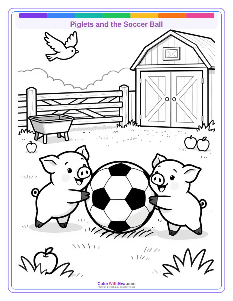 Piglets and the Soccer Ball preview