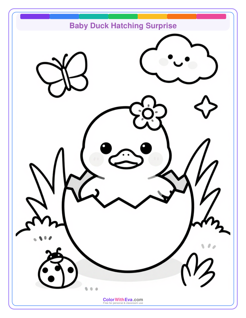 Baby Duck Hatching Surprise thumbnail