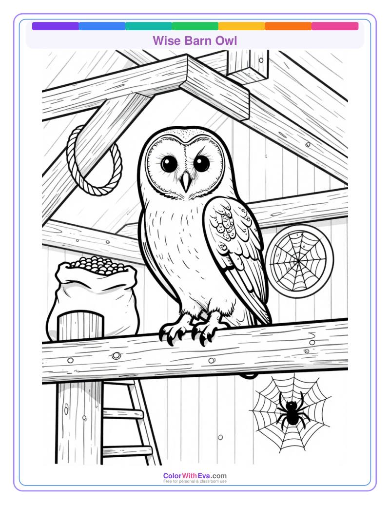 Wise Barn Owl preview