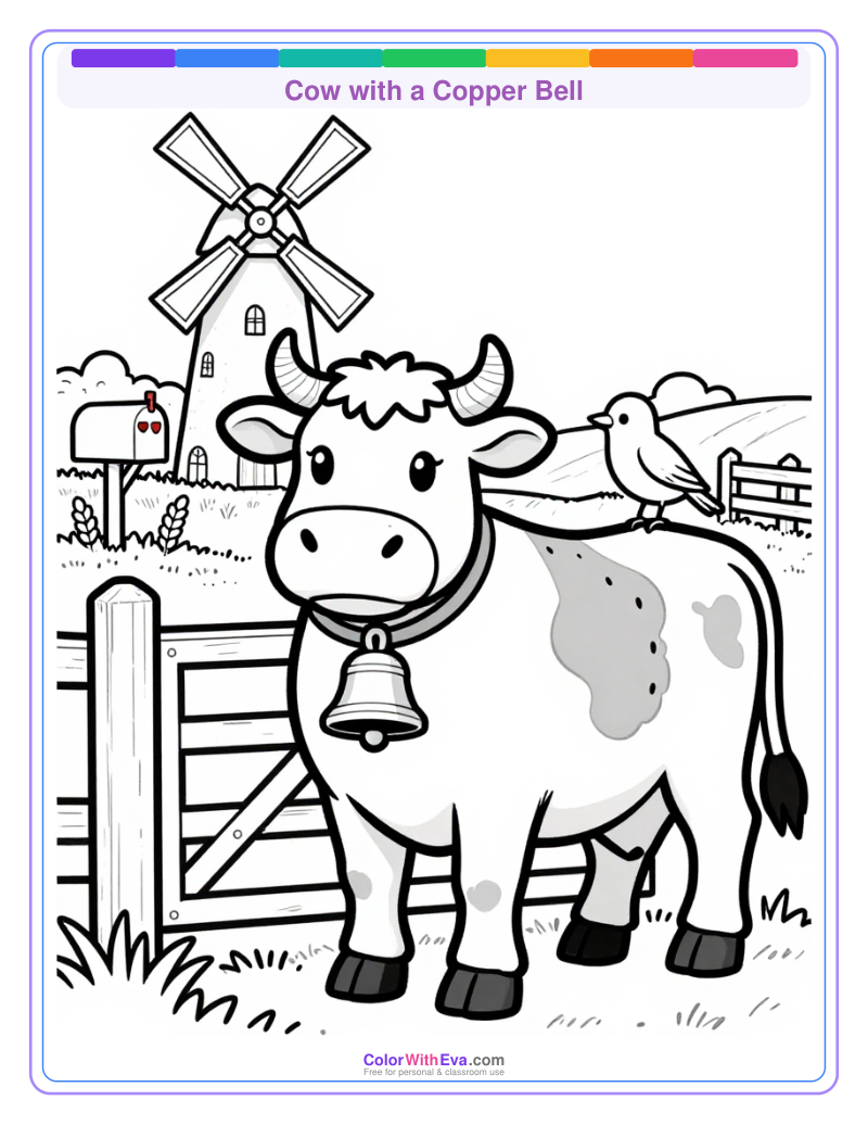 Cow with a Copper Bell preview