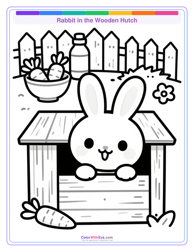 Rabbit in the Wooden Hutch preview