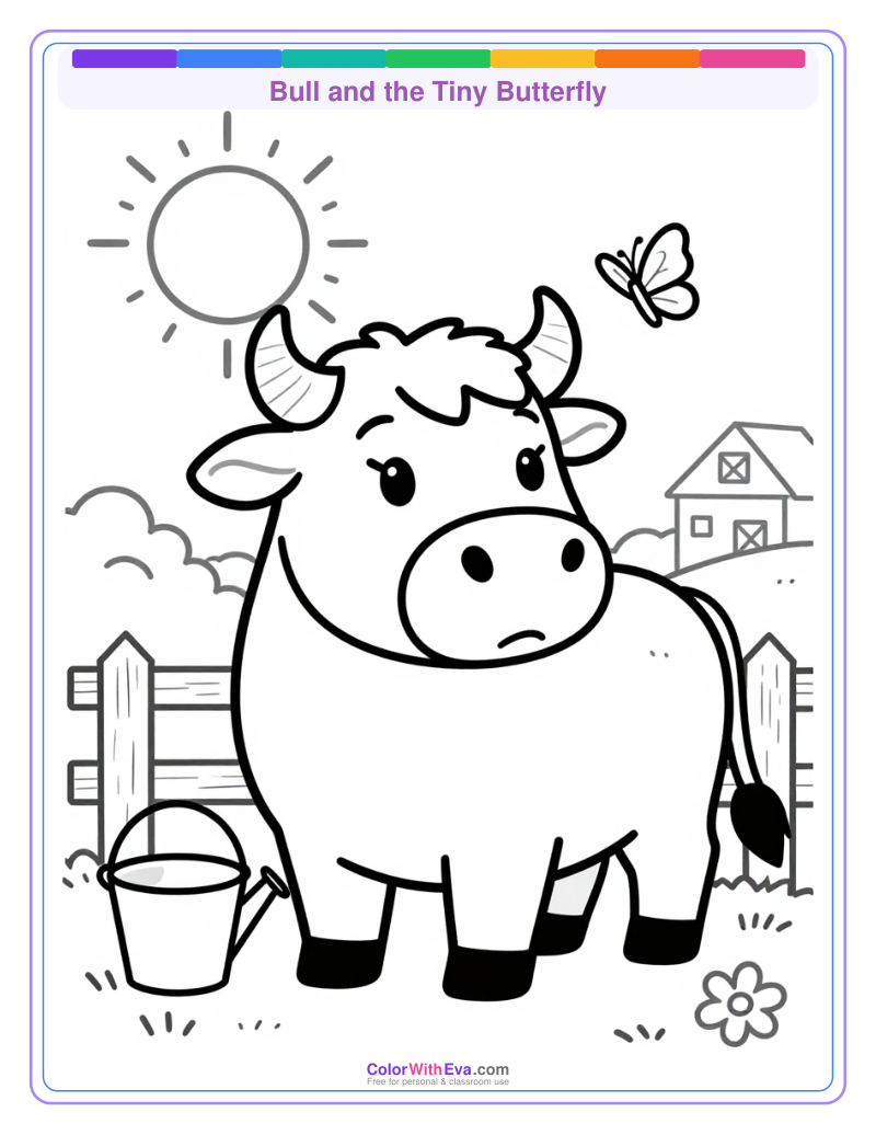 Bull and the Tiny Butterfly preview