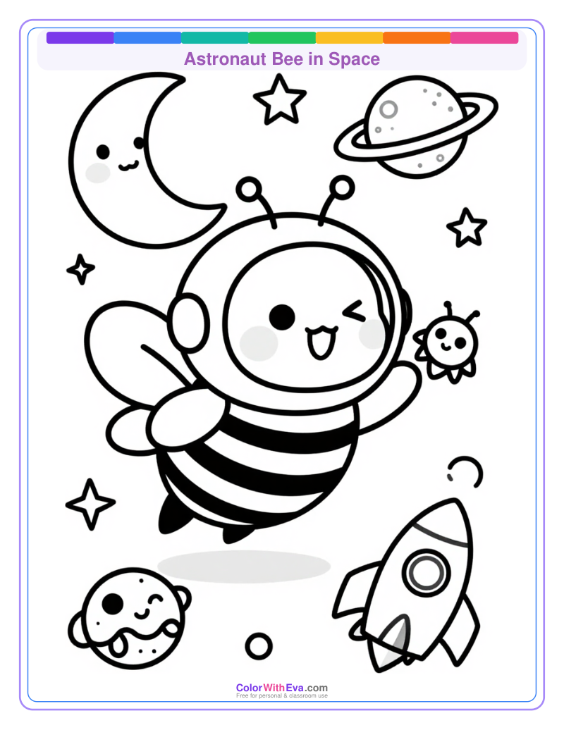 Astronaut Bee in Space thumbnail