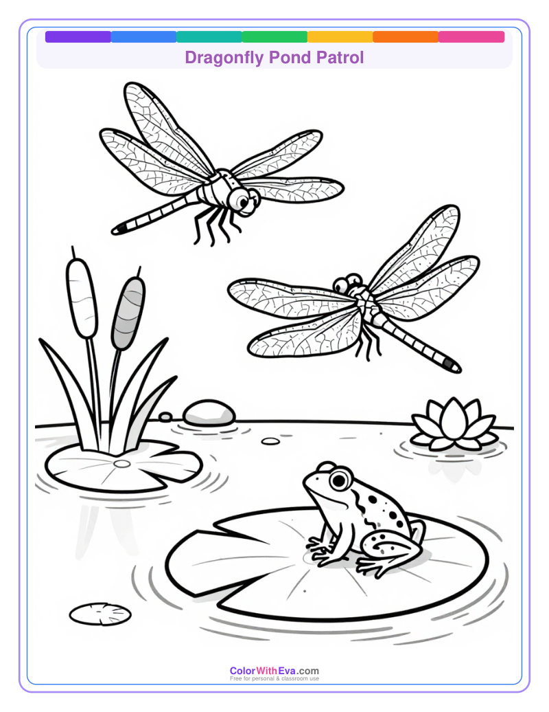 Dragonfly Pond Patrol preview