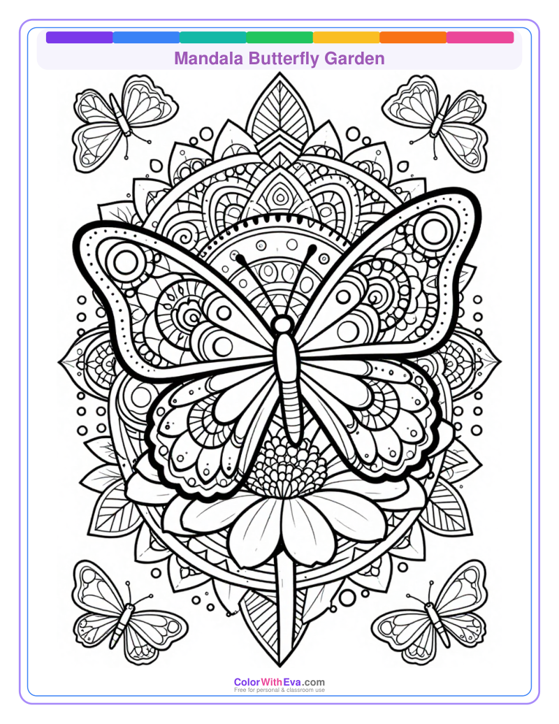 Mandala Butterfly Garden thumbnail