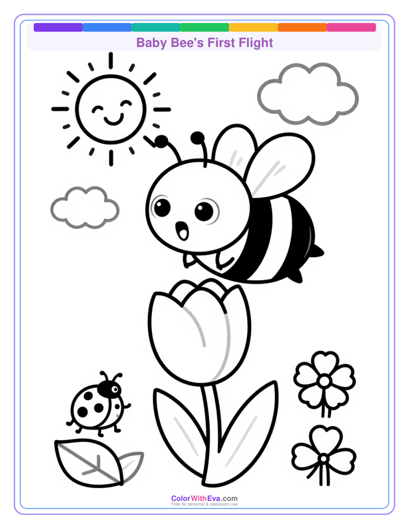 Baby Bee's First Flight thumbnail