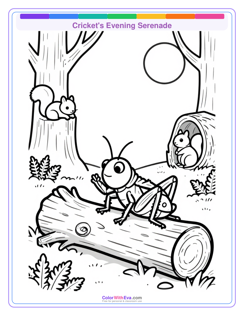 Cricket's Evening Serenade preview