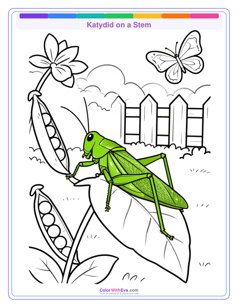 Katydid on a Stem preview