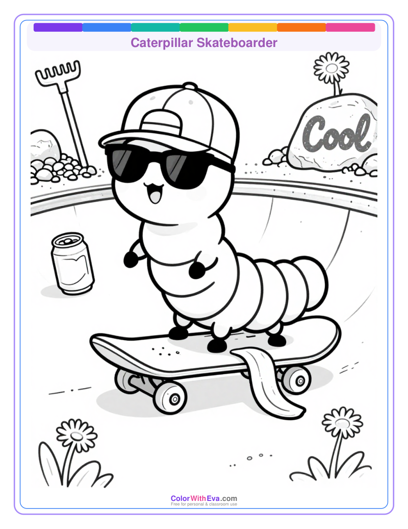 Caterpillar Skateboarder thumbnail