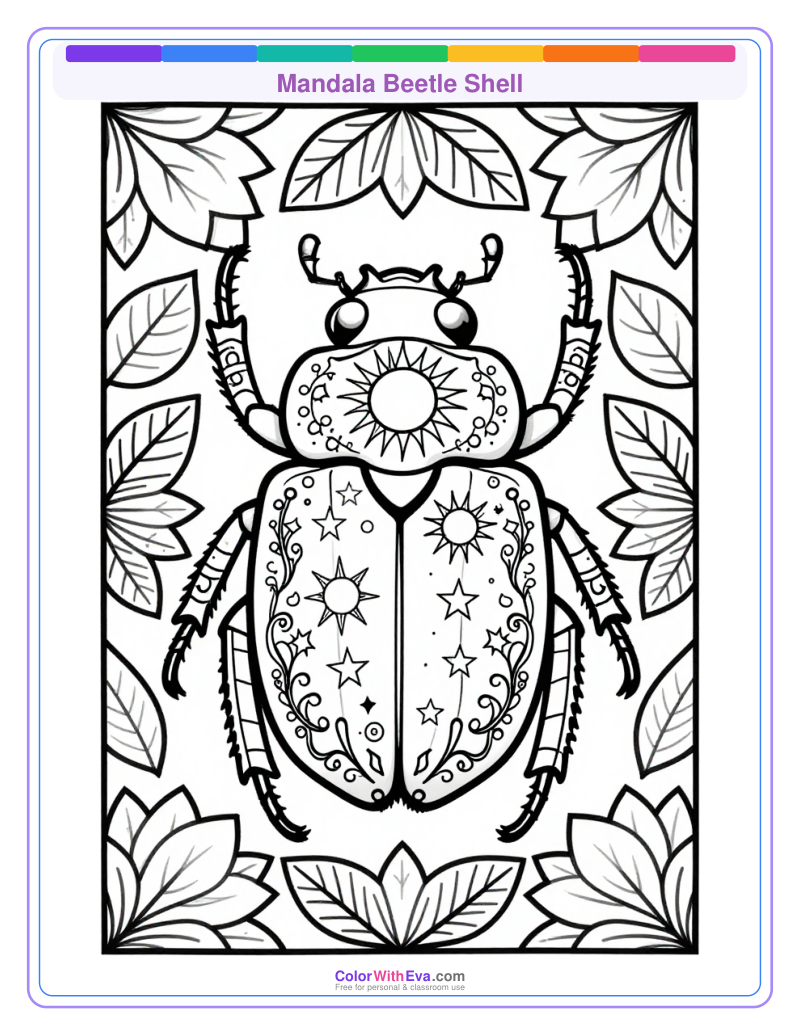 Mandala Beetle Shell thumbnail