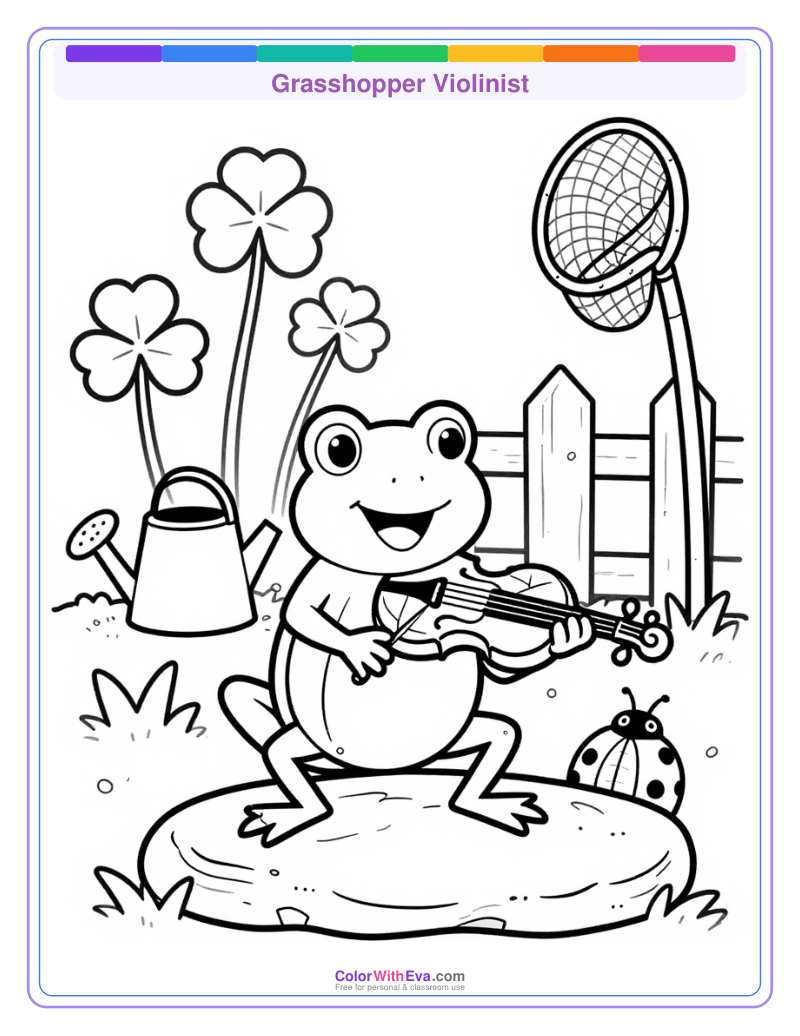Grasshopper Violinist preview