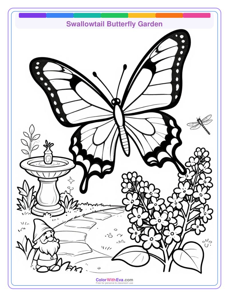 Swallowtail Butterfly Garden preview