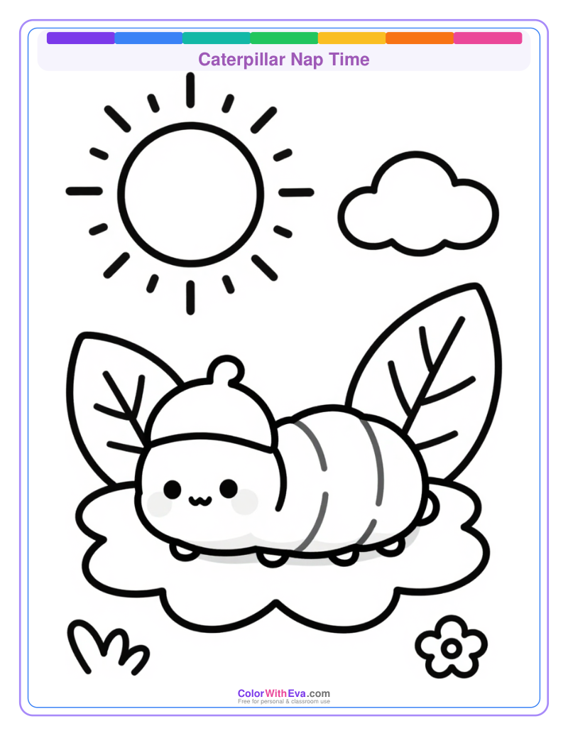 Caterpillar Nap Time preview