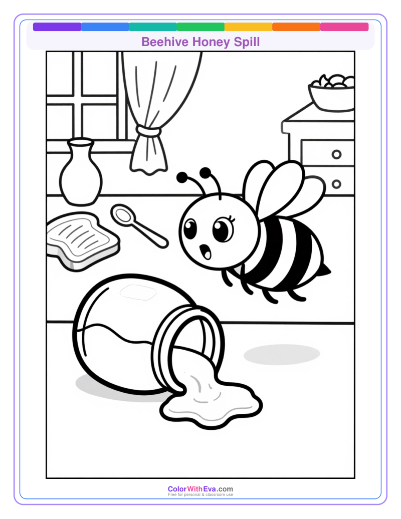 Beehive Honey Spill preview