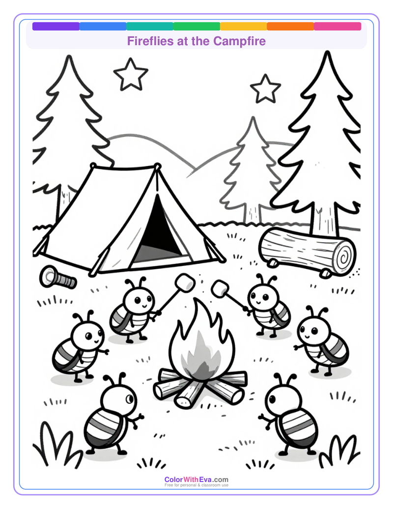 Fireflies at the Campfire preview