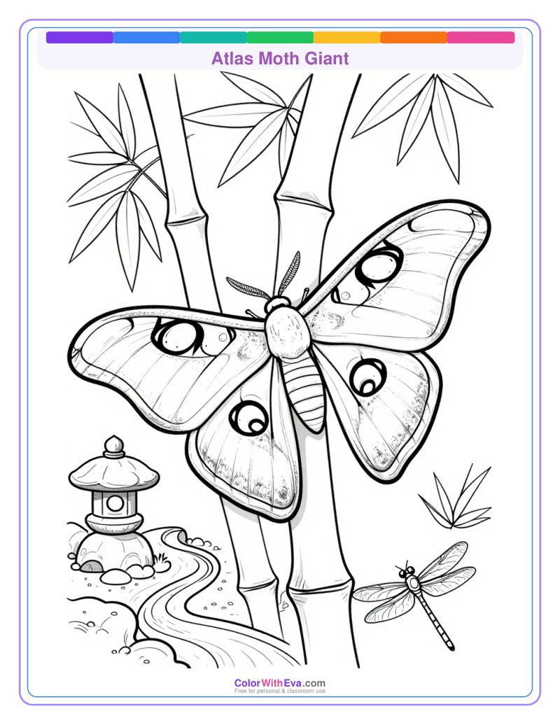 Atlas Moth Giant preview