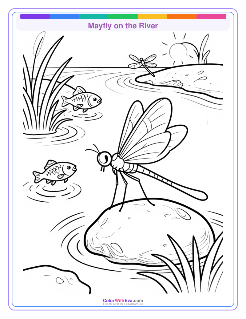 Mayfly on the River preview