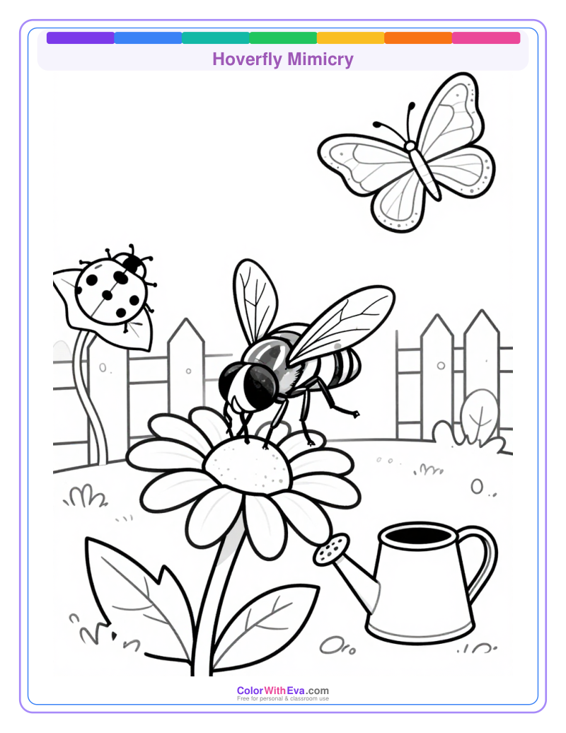 Hoverfly Mimicry preview