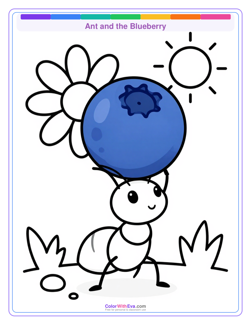 Ant and the Blueberry preview