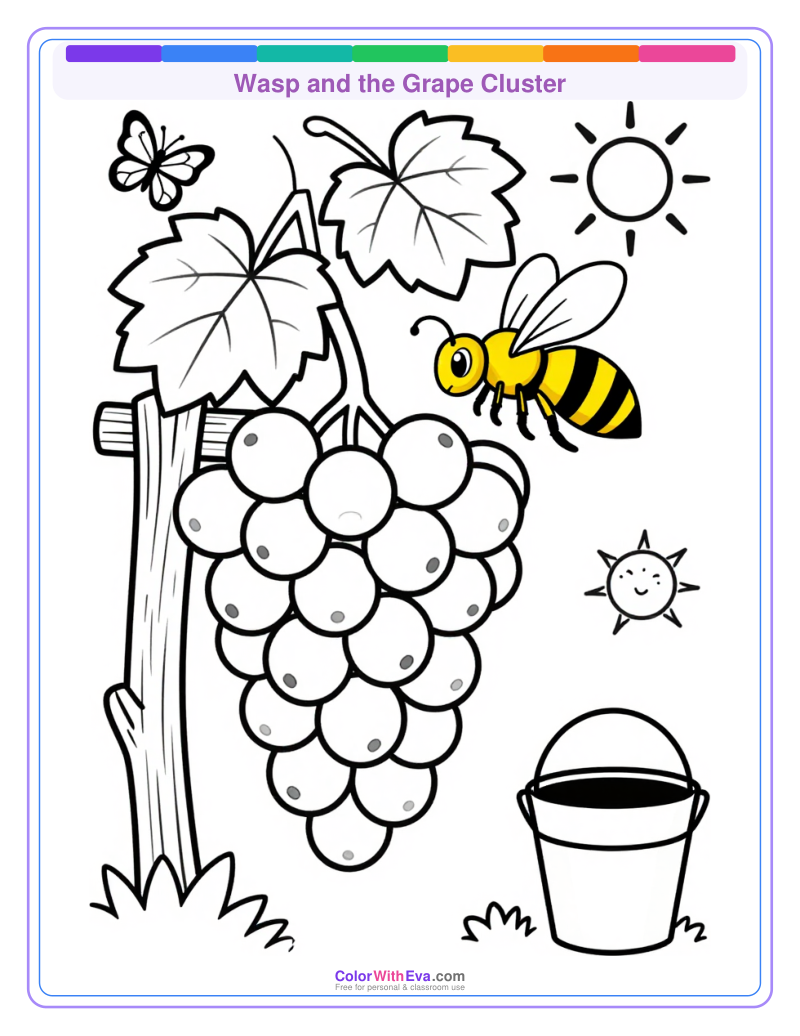 Wasp and the Grape Cluster preview