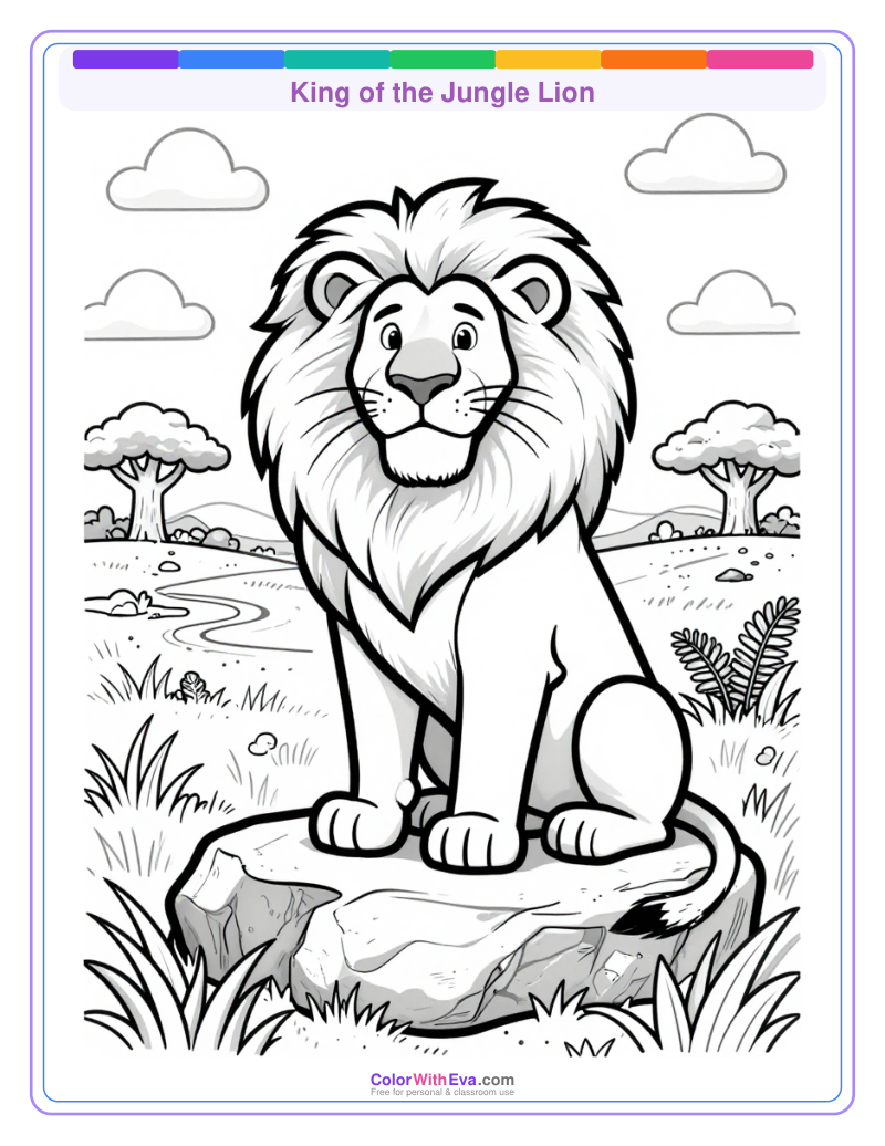King of the Jungle Lion preview