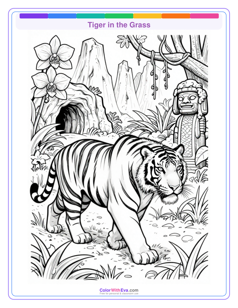 Tiger in the Grass preview