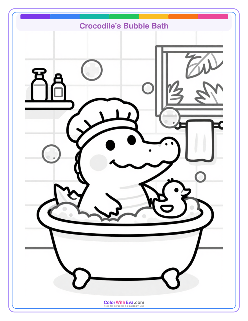 Crocodile's Bubble Bath thumbnail