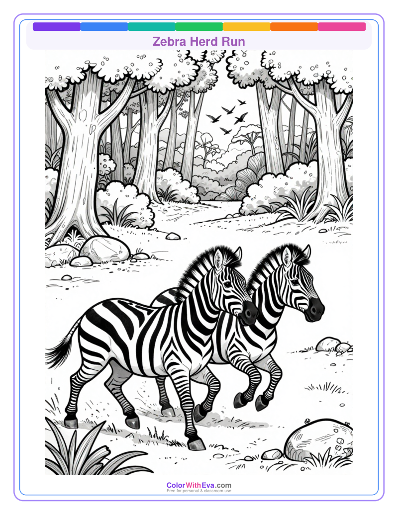 Zebra Herd Run preview