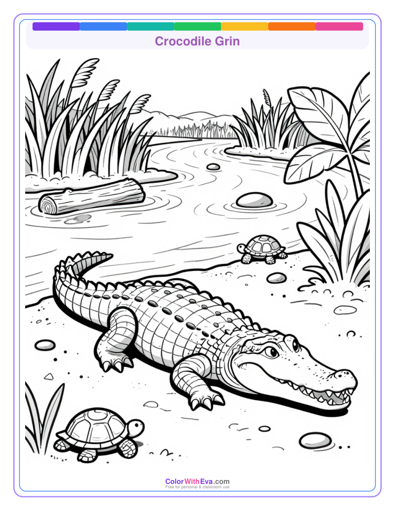 Crocodile Grin preview