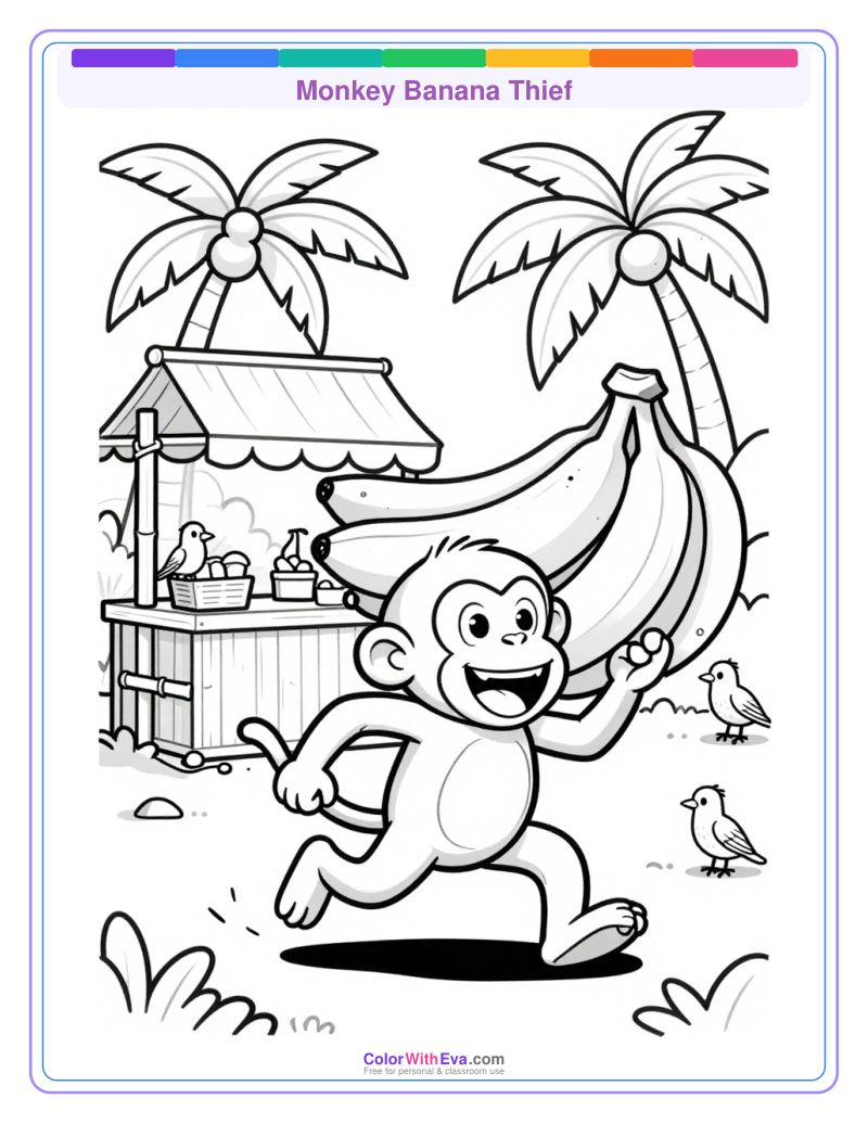 Monkey Banana Thief preview