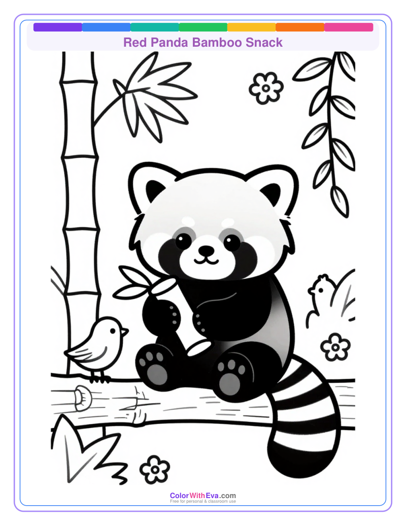 Red Panda Bamboo Snack preview